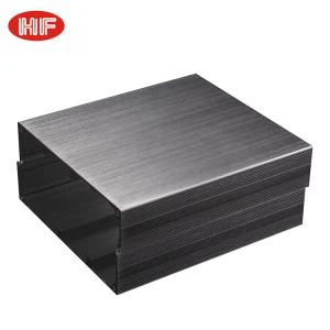 Kepungan elektronik penguat aluminium tersemperit